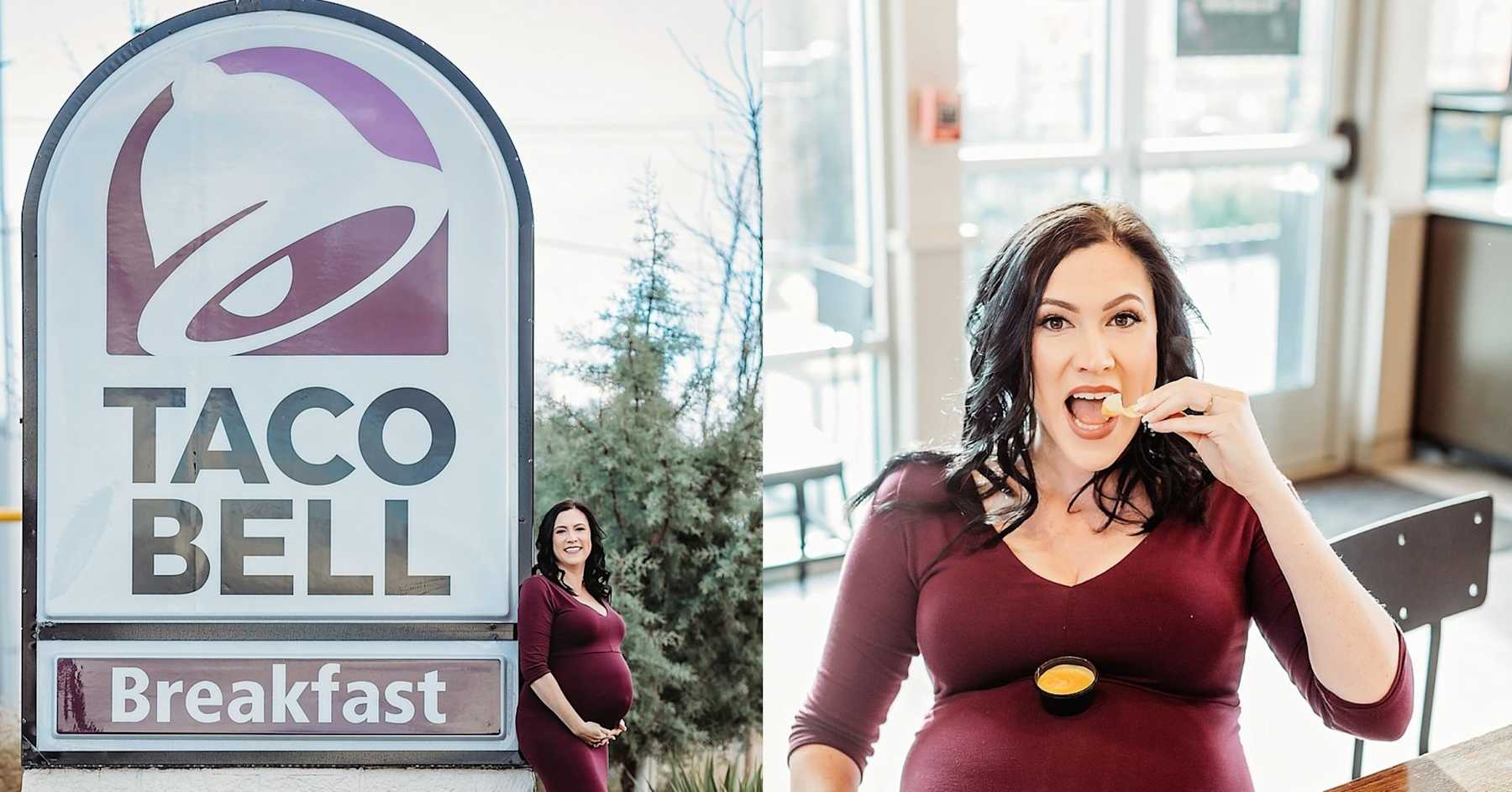 This Taco Bell Maternity Shoot Is Making Us Hungry | CafeMom.com