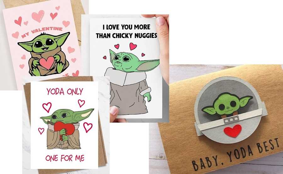 Netflix valentine's day movies 2021 Baby Yoda Valentine's Day Cards Are Stealing Hearts | CafeMom.com