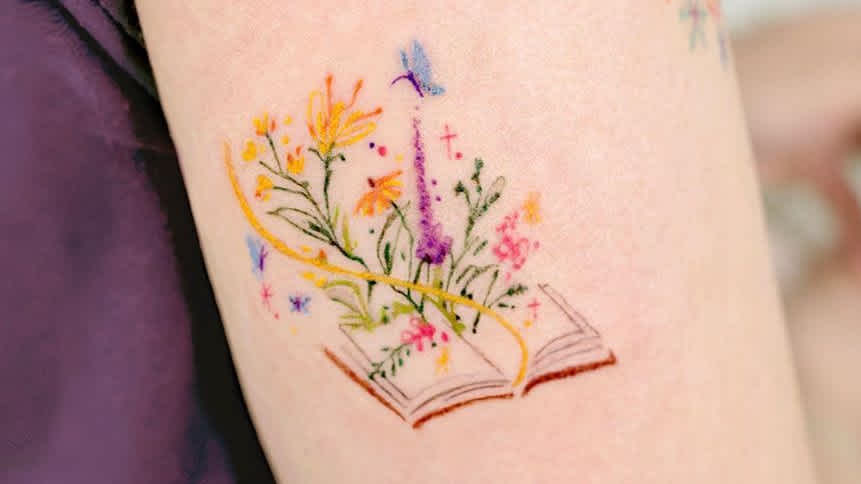 Beautiful Book Tattoos For Inner Bookworms Cafemom Com