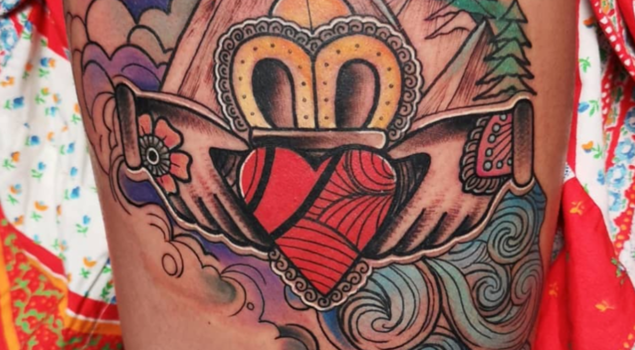 Claddagh Tattoos  Tagged circle  LuckyFish Art