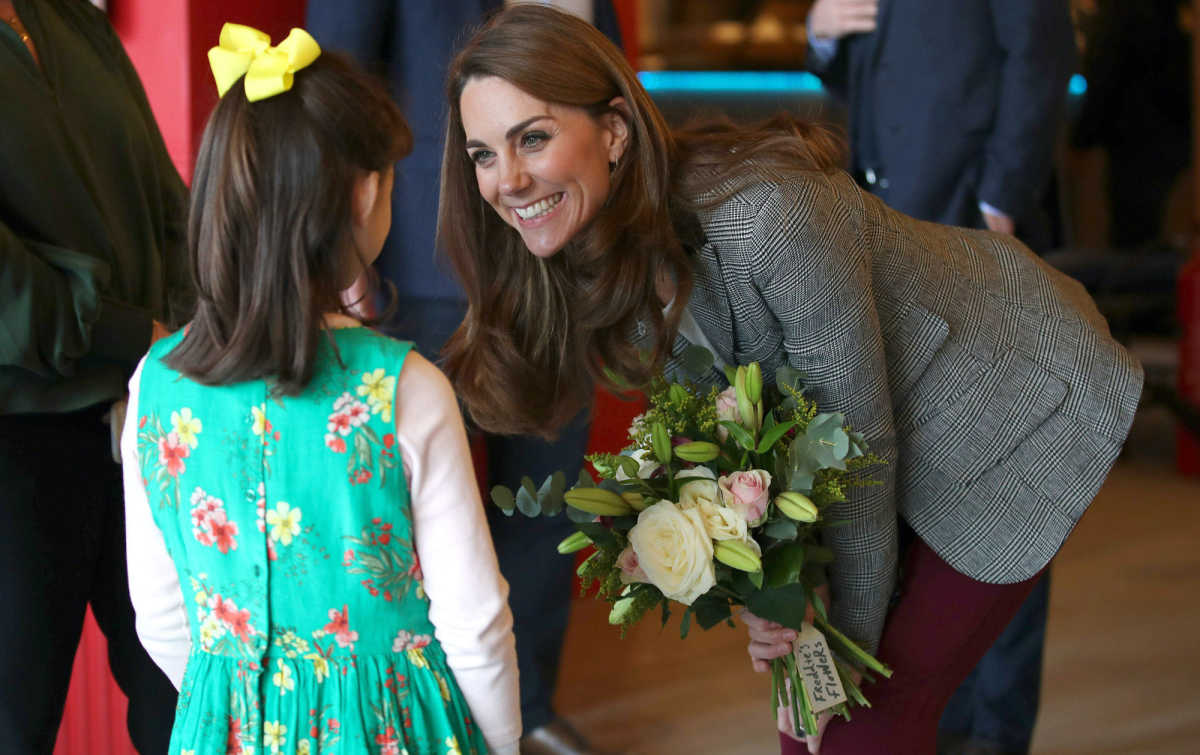 19 Times Royal Fans Showered Kate Middleton With Flowers | CafeMom.com
