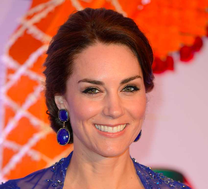 Kate Middleton's Sparkly Purple Dress Is Princess Perfect | CafeMom.com