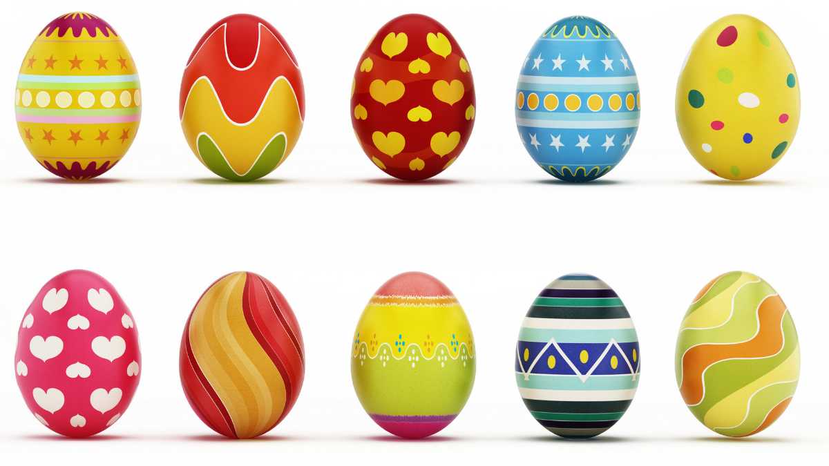 Easter egg outlet designs