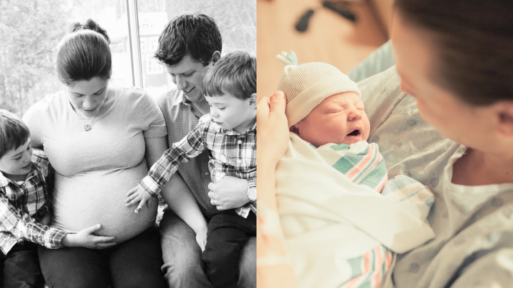 mother delivery baby