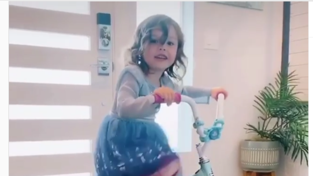 stationary bike stand for kids