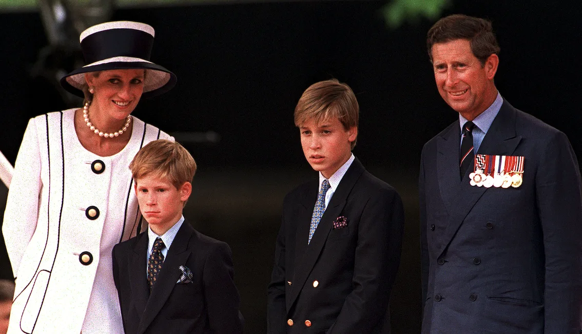 Princess Diana, Prince Harry, Prince William, Prince Charles