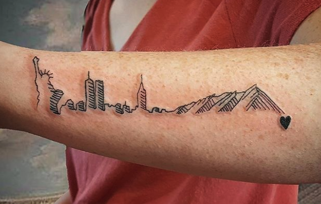 Details 65+ kansas city skyline tattoo latest - thtantai2