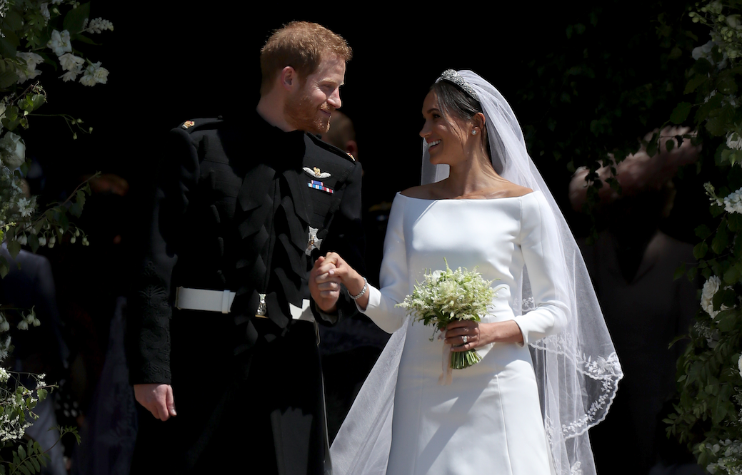 meghan markle post wedding dress