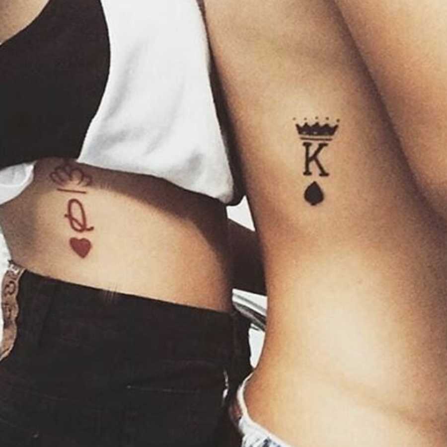 20 Matching Tattoos That Aren't Super Cheesy 