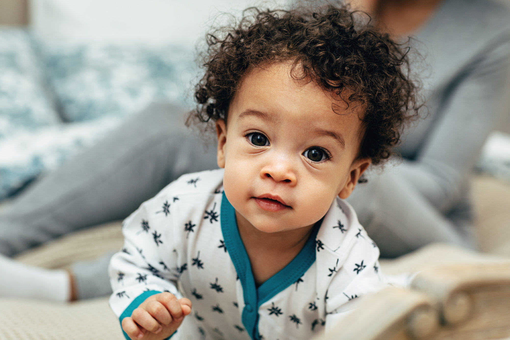 teething and ear pulling