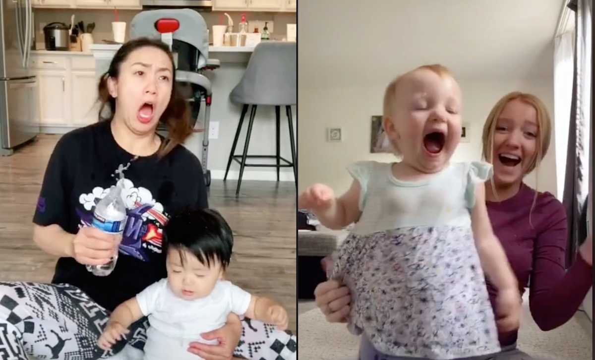 New Tiktok Challenge Has Moms Pouring Water On Babies Cafemom Com New Tiktok Challenge Has Moms Pouring Water On Babies Cafemom Com