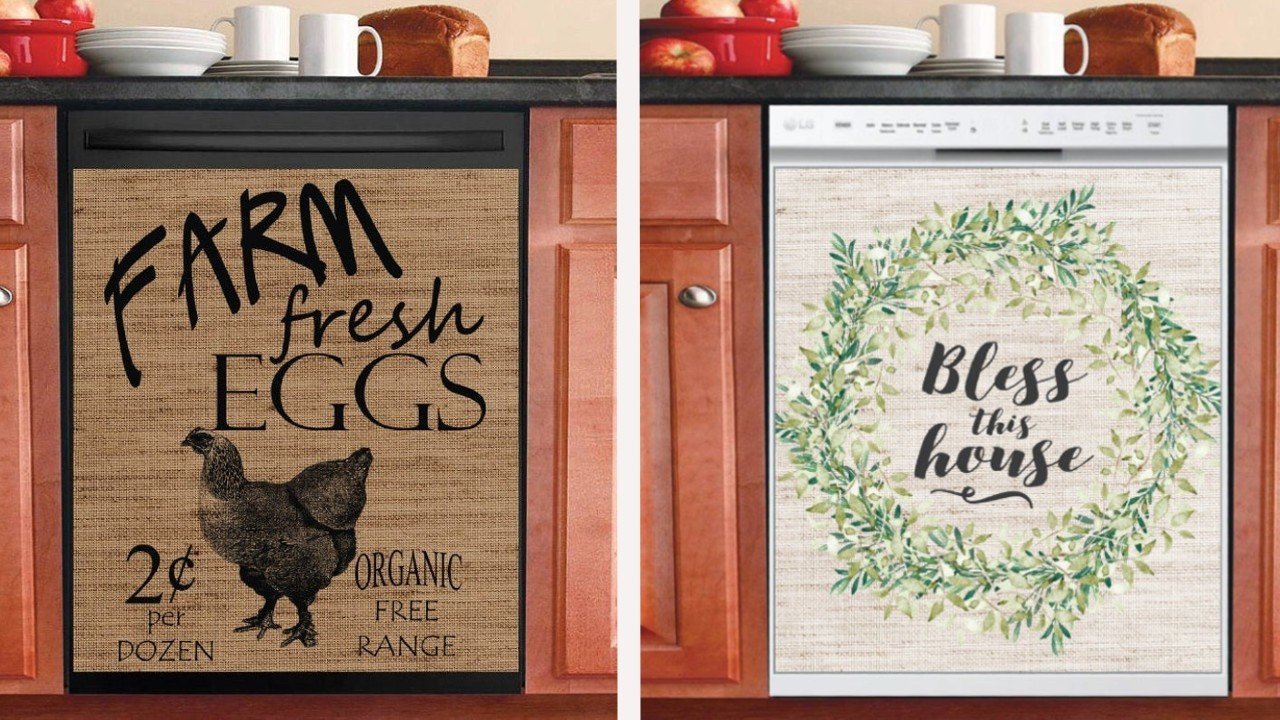 People Are Personalizing Their Kitchens With 'Dishwasher Covers