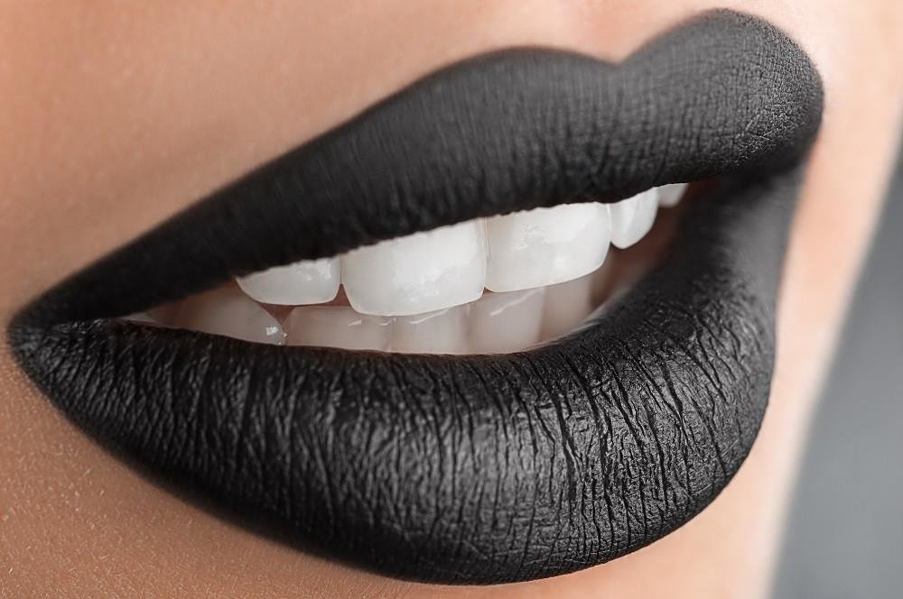 liquid black lipstick