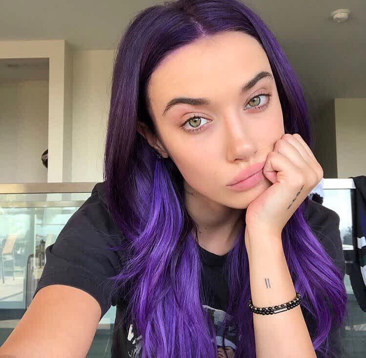 How To Get Eggplant Purple Hair With OverTone Treatment | CafeMom.com