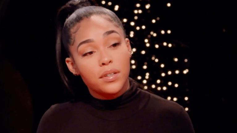 jordyn woods ponytail