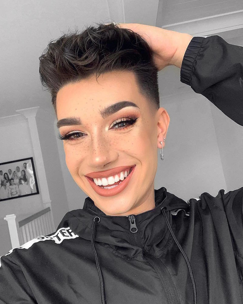 James charles 2025 adidas jacket