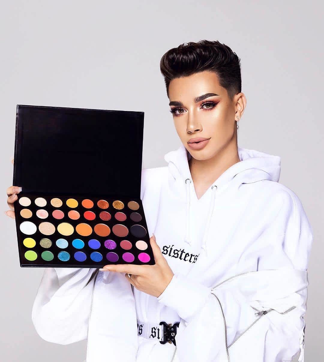 Morphe x James Charles Palette: swatching, destroying & weighing
