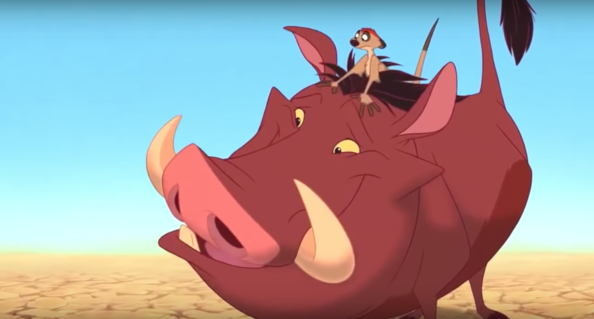 pumbaa the lion