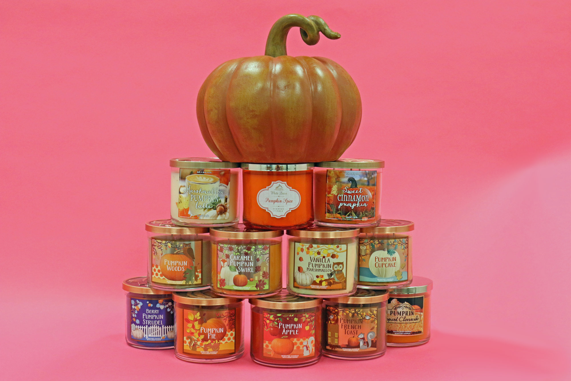 bath and body works pumpkin cheesecake candle