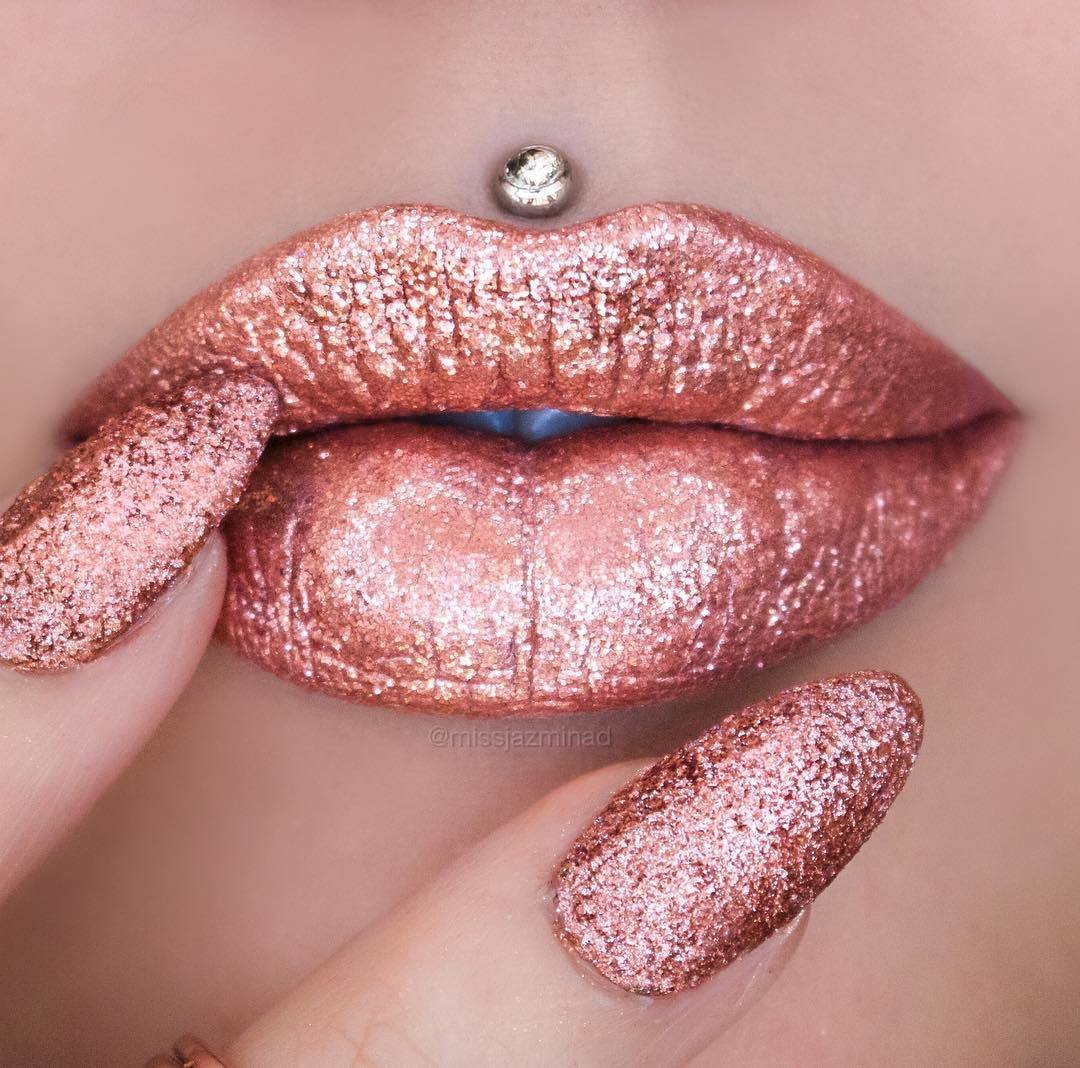 rose gold lipstick matte