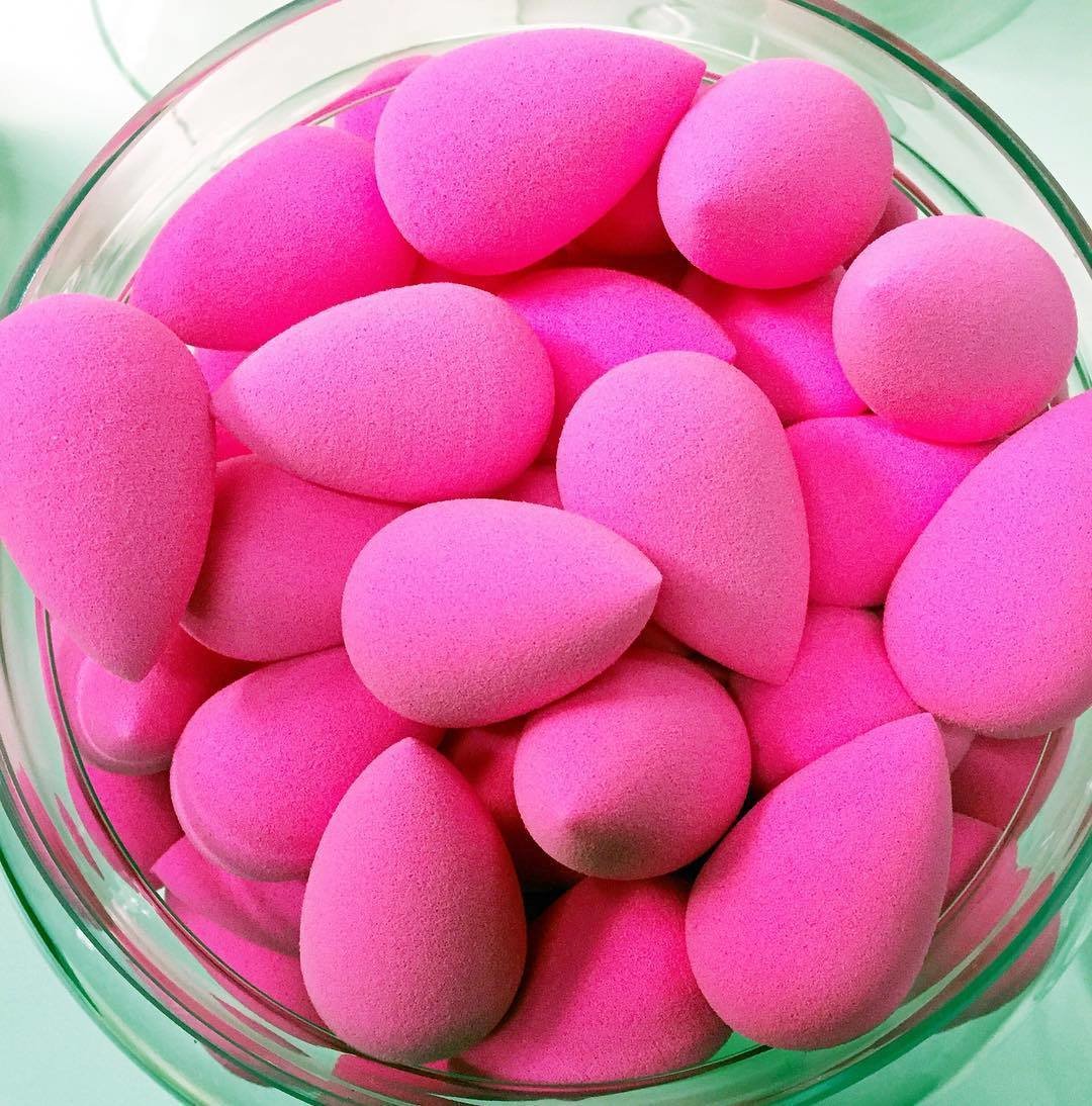 The found the perfect beautyblender storage solution