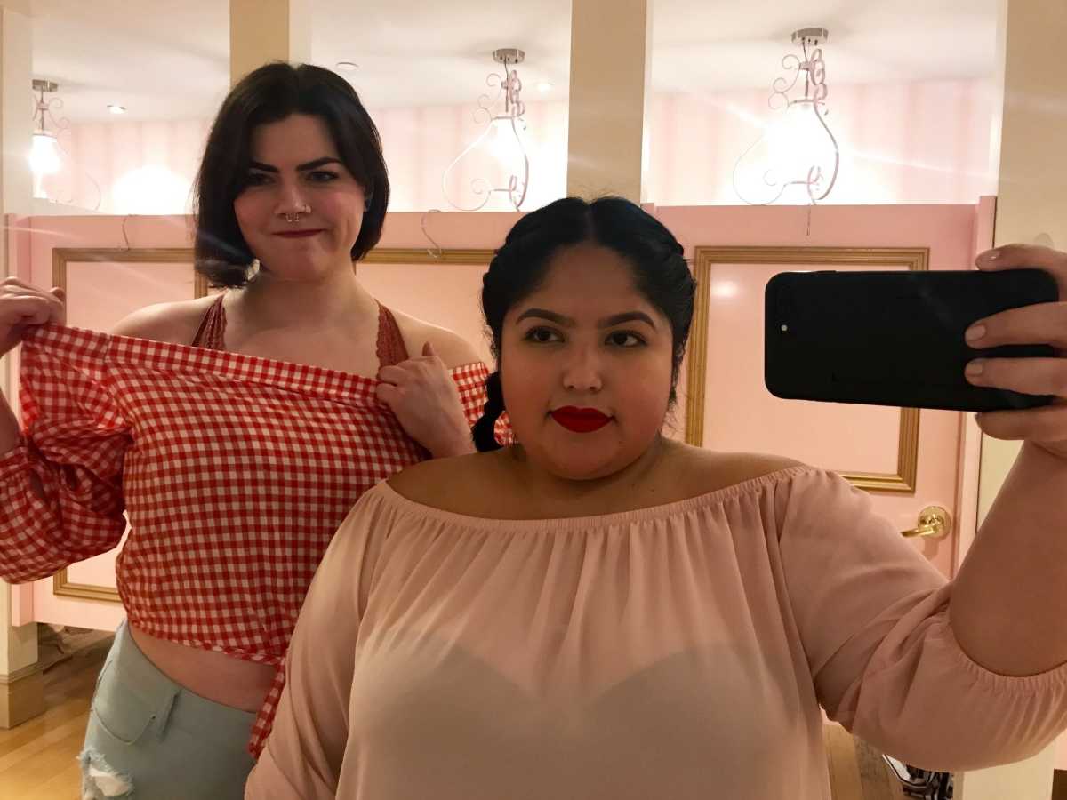 We tried shopping for our 'true size' at Forever 21