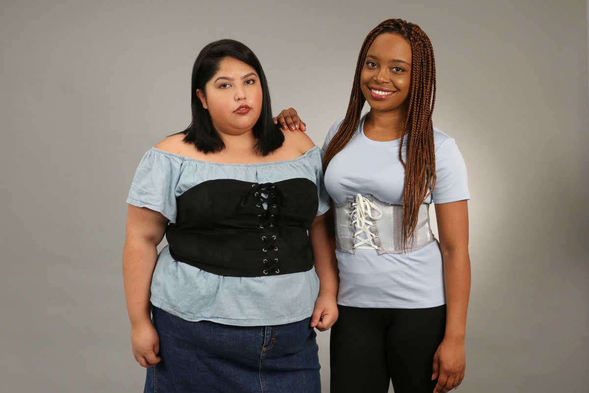 We tried the trend of wearing corsets outside of our clothes