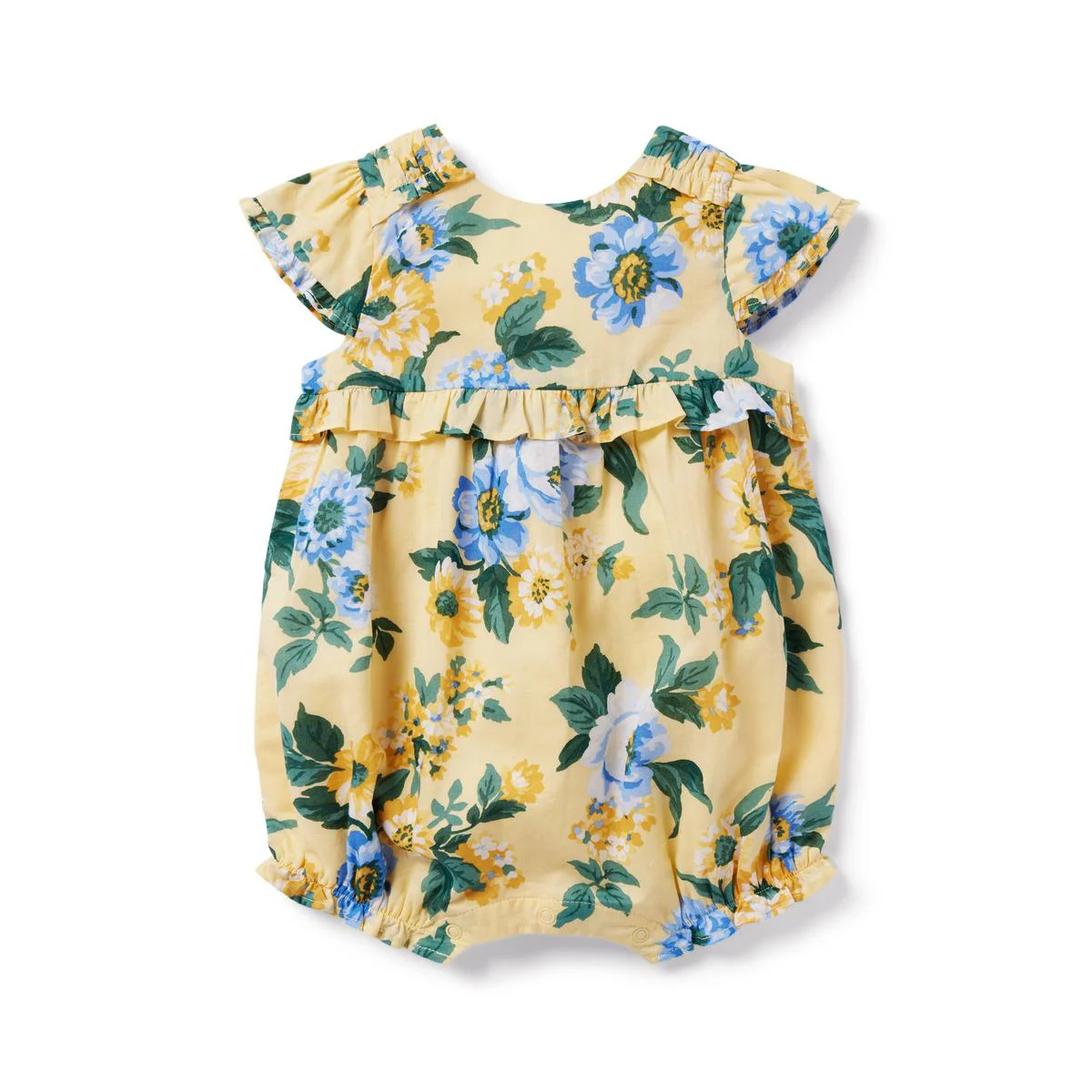 Floral Ruffle Romper