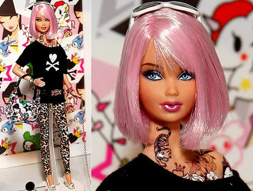 Tokidoki Tattoo Barbie