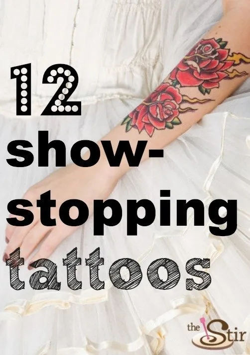12 Show-Stopping Brides with Tattoos