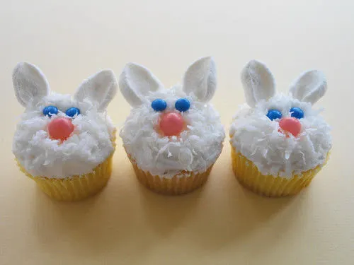 Adorable Bunny Cupcakes