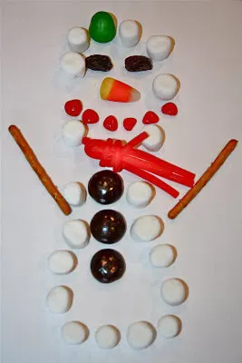 Melted Snowman Snack