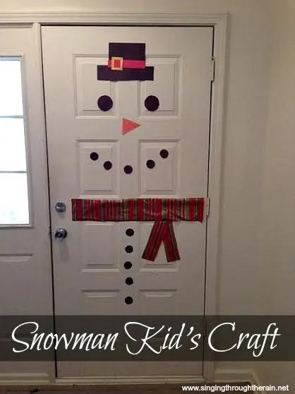Snowman Door Decoration