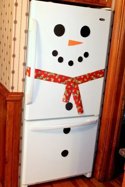 Snowman Fridge