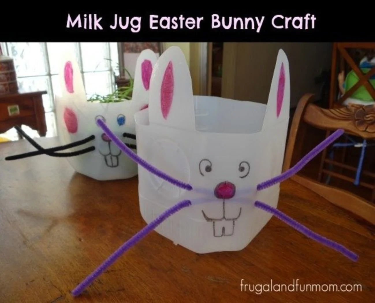 Milk Jug Bunny