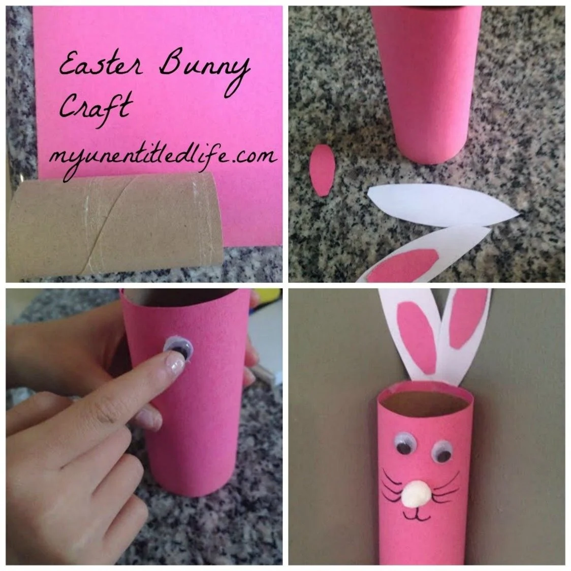 Toilet Paper Roll Bunny