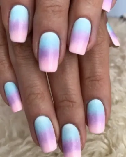 Spring Blue Ombré