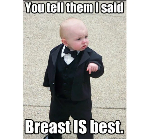 For the Mom Who Says Breast Is Best