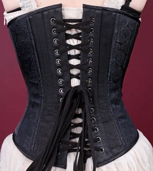 Silk Brocade Corset