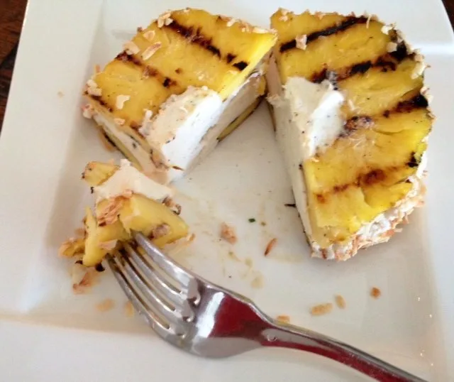 Tropical Pineapple Ice Cream Sandwich