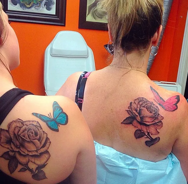 Roses & Butterflies