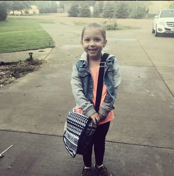 Aubree's Kindergarten Debut