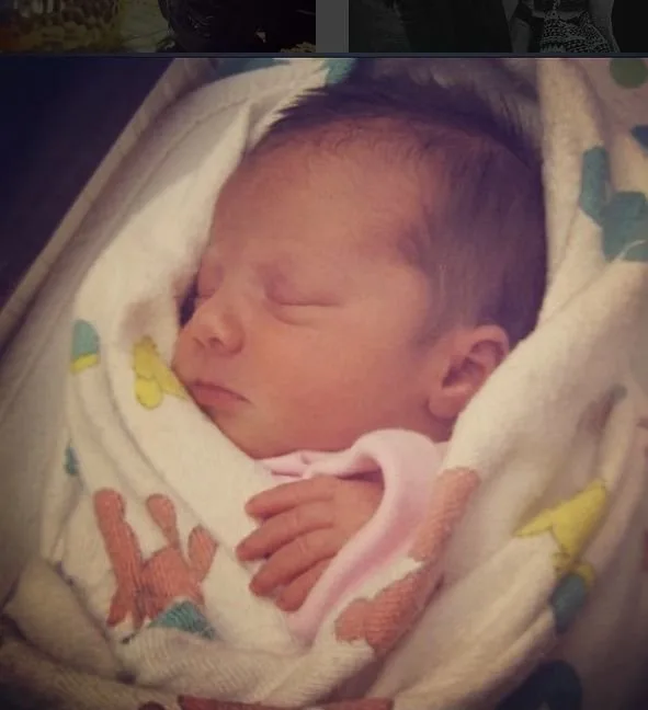 Throwback of Baby Aubree