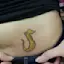 Seahorse Hip Tattoo-placeholder