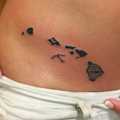 Hawaii Hip Tattoo