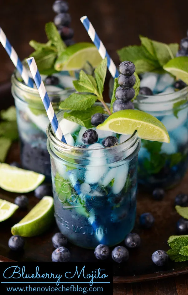 Blueberry Mojito