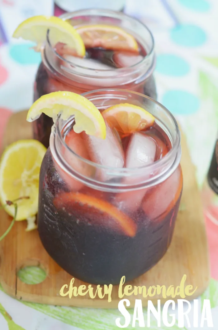 Cherry Lemonade Sangria