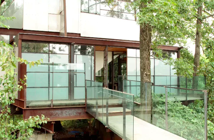 Modern Glass Tree House