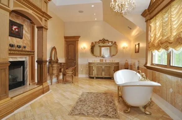 The Fireplace Bathroom