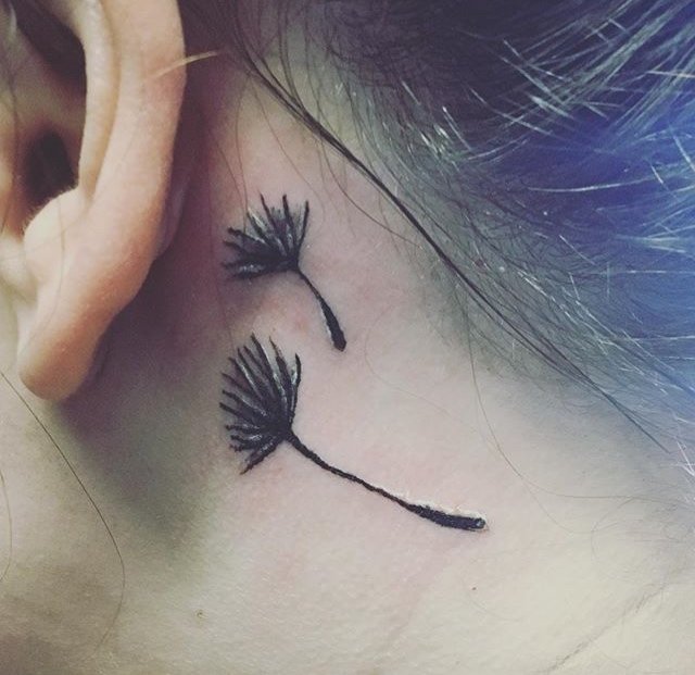 35 Breathtaking Dandelion Tattoo Designs